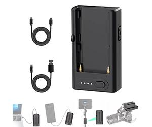 Battery Adapter Plate Quick Charge Function Multiple Outputs For Sony Np-F550 Np-F570 Np-F530 Np-F330 F960 F750 F770 F970 Battery Np-F For All Dslr/Mirrorless Cameras.