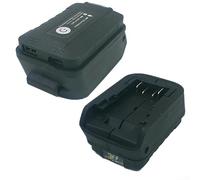 Battery Adapter with USB Converter and Flashlight for Dewalt 48111862 Compatible Batteries with Overcharge and Current Protection (For DCB200)