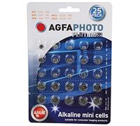 Battery, Alkaline Button, Multi 25 Pack | Non Rechargeable Batteries, 25 X Qty - AGFMULTIWATCH