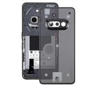 Battery Back Cover Replacement for Nothing Phone 3a A059,Replacement Battery Door Back Cover for Nothing Phone 3a A059 (Black)