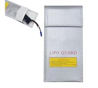 Battery Bag Fireproof, Battery Carrying Container, Power Sealing Container, for Camping Car Charging Transportation Valuables Collectibles Documents Bank Cards