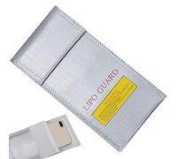 Battery Bag Fireproof - Battery Holder Container - Small Power Holder Pouch | for Camping Car Outdoor Transportation Valuables Collectibles Documents