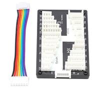 Battery Balance Charge Board, Charging Plate Adapter for TP/FP JST/XH/PQ EH, 2 6S All in One Balance Charging Expansion Board with Flat Cable, Compatible with 6S