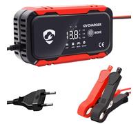 Battery Battery Starter, Trickle Charger for Motorcycle Battery | Smart 12V Auto Battery Charger Car Parts,Automotive Supplies, Safe Motorcycle Accessories for Professional Jov