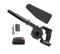 Battery Blower: Powerful Leaf Blower, Garden Blower | 12000RPM Battery Blower, Collecting Bag for Easily Removing Leaves, Debris and Garbage in the Garden, S