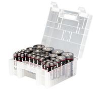 BATTERY BOX, 35PC ALKALINE AAA/AA/C/D/9V 1520-0004 (ANSMANN) Qty X 1