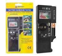 Battery Bulb Fuse Tester 3 In 1 House Portable Handheld Checker 9V Button Cell Testing Hand Tool Test & Detection Universal