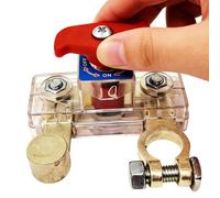 Battery Button Disconnect,Power Isolator Management | Vehicle Power Off Button - for Garage Workshop Vehicle Sedan RV SUV Truck Van Automotive