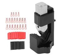 Battery Cable Lug Crimping Tool with 20 Terminal and Heat Shrink Tube, 8AWG to 0000AWG - Durable Iron Steel Build, Precise Wire Crimper Ferrule Crimping Tool for Electrical Use