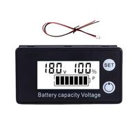 Battery Capacity Indicators Acid LiFe PO4 Voltmeter Voltages Gauge Battery Gauge Indicators for Car Motorcycle Voltages