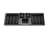 Battery Capacity Tester, With 8 Independent Channels And Internal Resistance Measurement, With 2.4 Inch Color Display, For Real Time Battery Analysis And Monitoring