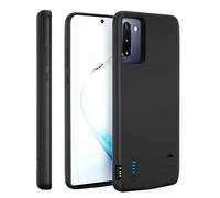 Battery Case for Galaxy Note 10, 5000mAh Batteri Charging Cases for Samsung Galaxy Note 10, Rechargeable Extended External Backup Power Bank Charger Protective Cover, Adds Extra Juice, Black