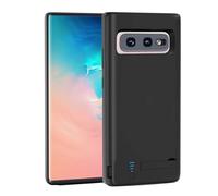 Battery Case for Galaxy S10e, 5000mAh Batteri Charging Cases for Samsung Galaxy S10E Rechargeable External Backup Power Bank Charger Cover, Extended Your Phone Life Black