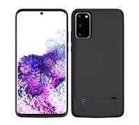 Battery Case for Galaxy S21 Plus, 5000mAh Batteri Charging Cases for Samsung Galaxy S21 Plus Rechargeable External Backup Power Bank Charger Protective Cover, Extended Your Phone Life, Black