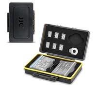 Battery Case for Insta360 X5,Camera Battery TF Card Holder for 2 Insta 360 X5/X4/X3 Batteriers & 6 MicroSD Cards,Water Resistant Action Camera Batteries Protective Box with Air Tag Slots(Only Case)