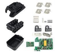 Battery Case Parts Cover Replacement for Makita 18V Battery, 10-Cell 18650 Li-ion Battery Plastic Case Replacement Cover Shell Repair Kit for Cordless Power Tools