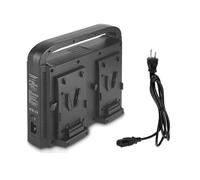 Battery Charger AC Adapter for Sony 14.4V/14.8V V-mount Battery, 4-Channel Camera Battery Charger