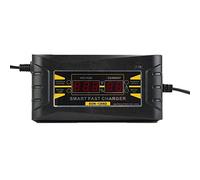 Battery Charger,Car Battery Charger Full Automatic Car Battery Charger 110V To 240V To 12V 6A Intelligent Fast Power Charging Wet Dry Digital