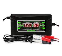 Battery Charger,Car Battery Charger Full Automatic Car Battery Charger 90V To 260V To 12V 6A Intelligent Fast Power Charging Wet Dry
