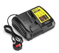 Battery Charger Compatible with Dewalt 12V-20V MAX Battery,Fast Charger Compatible with DCB Series Tools Lithium Battery 18V-Compatible with DCB203 204 205 206 201 120 127 (1 Port)