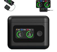 Battery Charger for Insta360 X5, Fast Battery Charger for insta360 X5 Accessories, 2-Channel Camera Battery Charger with Charging Cable, Portable Battery Holder for Insta360 X5