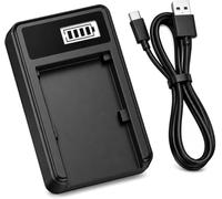 Battery Charger for Sony ZV-E1, ZV-E10 II, FX2, FX3, FX3A, FX30, RX10 V Camera - For NP-FZ100 Battery