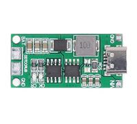 Battery Charger Module Green Automatic Charging Anti Short Circuit Over Voltage Protection DC 3-6V for RC Car DIY (1A Input 0.37A Charging)