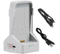 Battery Charger Suitable for DJI FLIP, Charger Battery Charging Hub Manager Battery Maintenance Device Quick Charge Case Station with Charging Cable Drone Charging Accessories