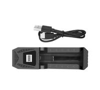 Battery Charging Bay Type C 1000mA Intelligent Heat Control For 26650/21700/18650/18500/16340/14500 Car Charging Compatible Battery