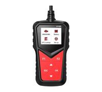 Battery Check Reader with Physical Buttons, Handheld Vehicle Diagnostic Device, Engine Review, Freeze Frame Access, Garage Service Use Engine Code Reader Auto Scan Tool Fault Scanner Live Data