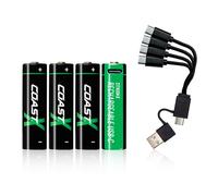 Battery Coast AA / LR06 Battery 4 Pcs. Rechargable 100047534 - Unisex - Quartz - Lithium 50,5 x 14,5 mm