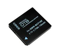 Battery compatible with Panasonic Lumix DMC-FX60, 750mAh, 3.7V, replaced: DMW-BCF10E, CGA-S106C