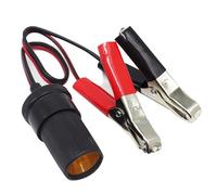 Battery Connector with Clamp: 12V 20A 30cm 1+1 Wire Power Converter for Car Battery | Lib Clamps