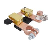 Battery Control Disconnect, Quick Isolator Shutoff Switches, 3.62x2.68x1.89 inches Heavy Duty Terminal Cutoff Equipment Kit for Marine, RV, ATV, Auto, Boat, and Vehicle Battery Safety