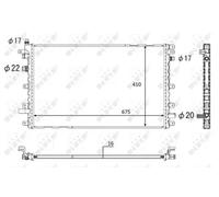 NRF 58569 Engine radiator