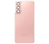 Battery Cover for Galaxy S21 Back Cover, Champagne pink
