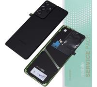 Battery Cover For Samsung Galaxy S21 Ultra G998 Replacement Service Pack Black