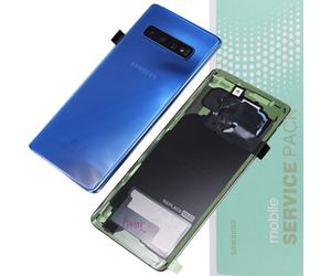 Battery Cover For Samsung S10 G973 Replacement Service Pack Case Genuine Blue UK