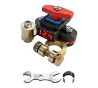 Battery Cut off Button 12v/24v Power Breaker with LED Voltage