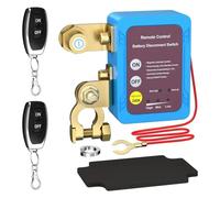 Battery Cut off Controller | 12V Disconnect Controller Battery,Remote Control Automatic Power off Interrupter, Cut off, Prevent Drain