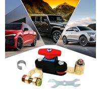 Battery Disconnect - 12-48V Power Blocker - Car Battery Disconnector,for Marine Home Electrician Engineering Inspection Vehicle RV Outlet