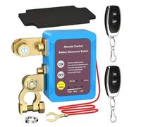 Battery Disconnect Controller - Quick Disconnector Relay Unit, Ampere Electrical Module, Terminal Post Cable Wire Hardware, Component Fitting Supply Source | Boat RV Van Commercial Fleet Maintenance