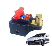 Battery Disconnect Cut Off, 12V-24V Power Control Isolator Switches Digital Display, Automobile Battery Isolator Shut, for Long-Term Parking, Frequent Short-Distance Driving, Camping