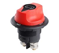 Battery Disconnect Switch 12-48 V Battery Master Cut Shut Off Isolator Switch Max. 32V DC 100A Cont 150A INT ON-OFF Power Battery Switches for Car Off-Road Vehicle Truck Boat RV Marine (100A)