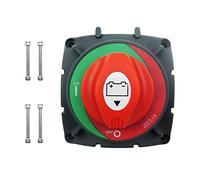 Battery Disconnect Switch, 12-48V 600A High Current Marine Battery Switch for RV ATV UTV Vehicles Boat Ship Yacht Truck Waterproof Heavy Duty Battery Isolator Switch