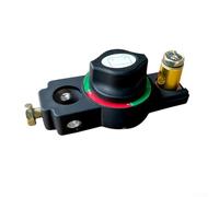 Battery Disconnect Switch 12V/24V, Negative Terminal Cut Off Isolator for Car Truck, Zinc Alloy Electrical Power Master Killer with Anti-Leakage Protection