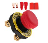 Battery Disconnect Switch 300a 12-24v Car Electrical Main Power Switch | Waterproof ABS Stainless Steel Brass Construction, Simple Push Operation, Anti-drain Protection, Automotive Maintenance Use