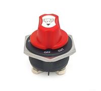 Battery Disconnect Switch, 50A/100A/200A/300A Master Power Off, Brass and Nylon Construction, Battery Isolator Switch for Car, Boat, Motorcycle(300A)
