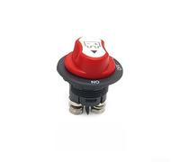 Battery Disconnect Switch, 50A/100A/200A/300A Master Power Off, Brass and Nylon Construction, Battery Isolator Switch for Car, Boat, Motorcycle(100A)