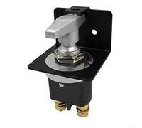 Battery Disconnect Switch for Vehicles with Lockout Plate Ensures Safety During Maintenance and Storage